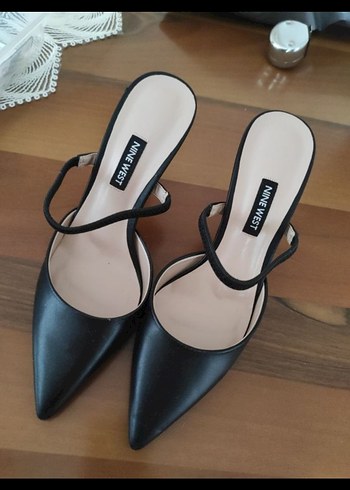 Nine West NINE WEST Siyah İnce Topuklu Kadın Stiletto