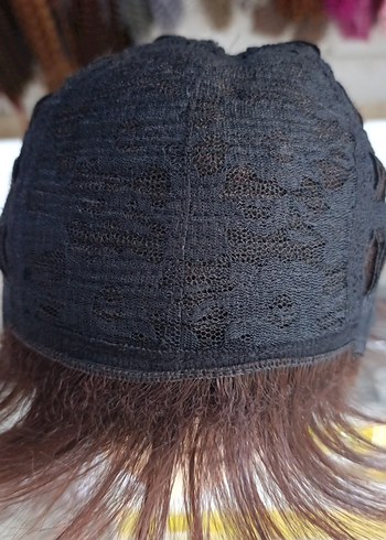 unisex  fiber Peruk - Görsel 6