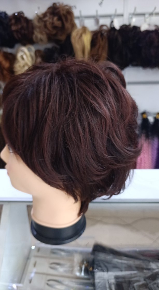 unisex  fiber Peruk - Görsel 2