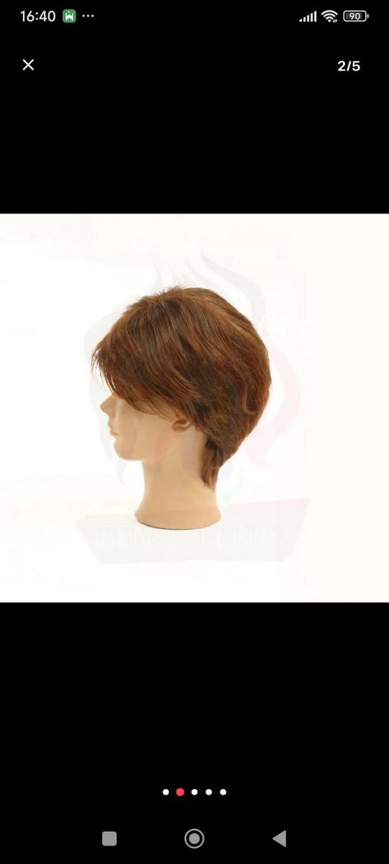 Sentetik Kısa Boy Peruk H 2039 G2T30Ürün Ağırlığı: 175180 gr. - Görsel 4