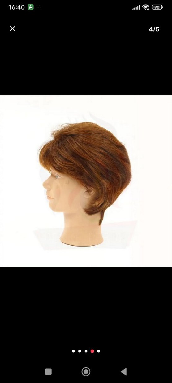 Sentetik Kısa Boy Peruk H 2039 G2T30Ürün Ağırlığı: 175180 gr. - Görsel 5