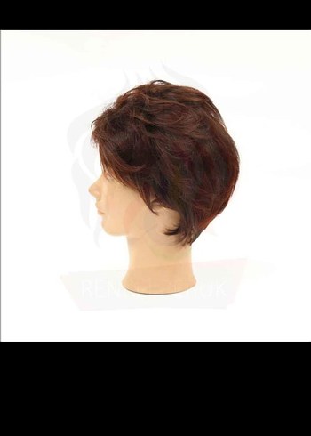 Koyu Kahverengi fiber  Peruk - Görsel 5