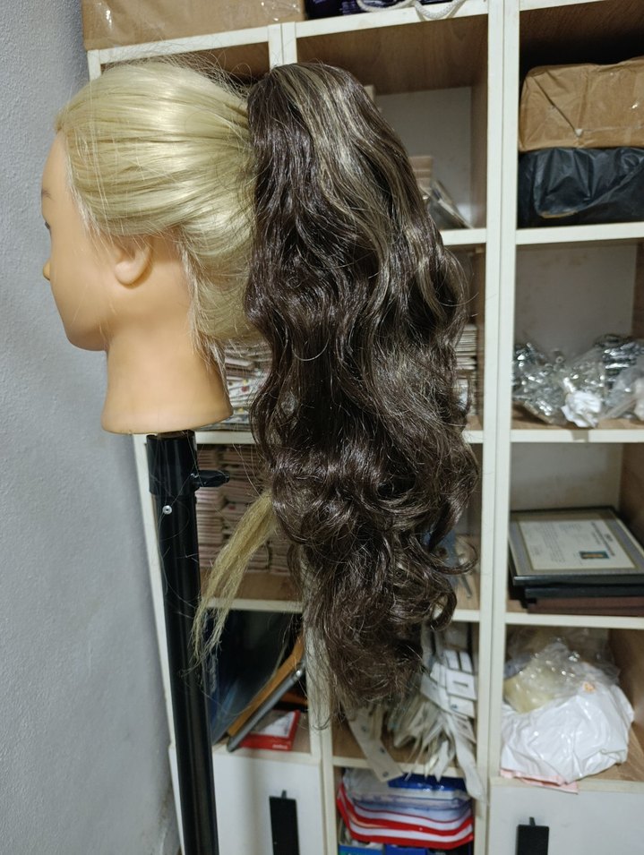  RÖFLELİ AT KUYRUĞU | 60 CM  - Görsel 2