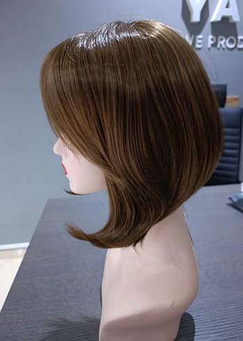 Bayan Fiber Peruk Doğal & Şık Görünüm - Görsel 5