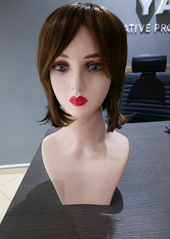 Bayan Fiber Peruk Doğal & Şık Görünüm - Görsel 2