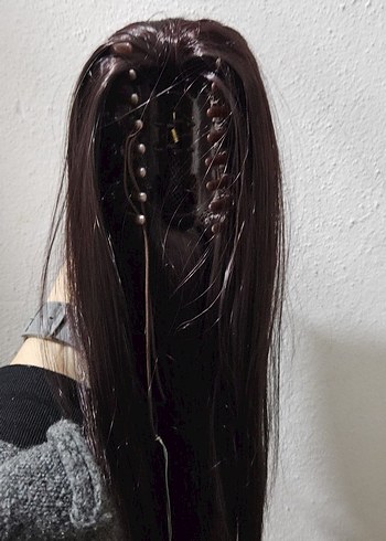 Fiber Kanekolon Düz Tokalı At Kuyruğu - Görsel 4