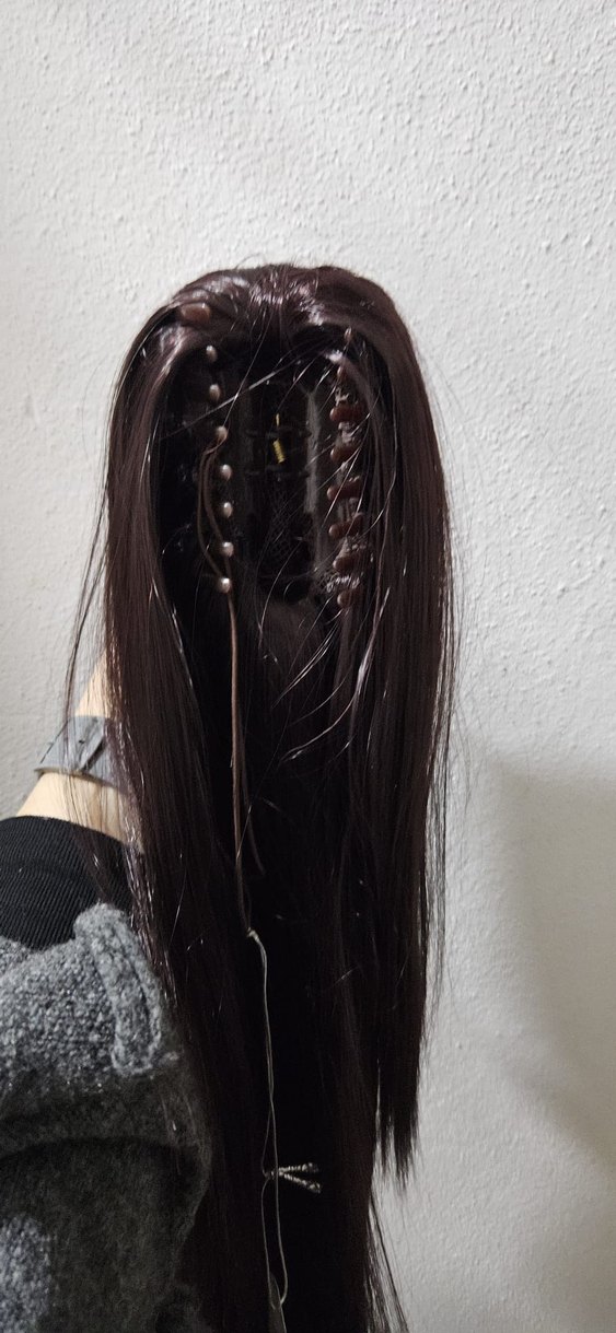 Fiber Kanekolon Düz Tokalı At Kuyruğu - Görsel 4