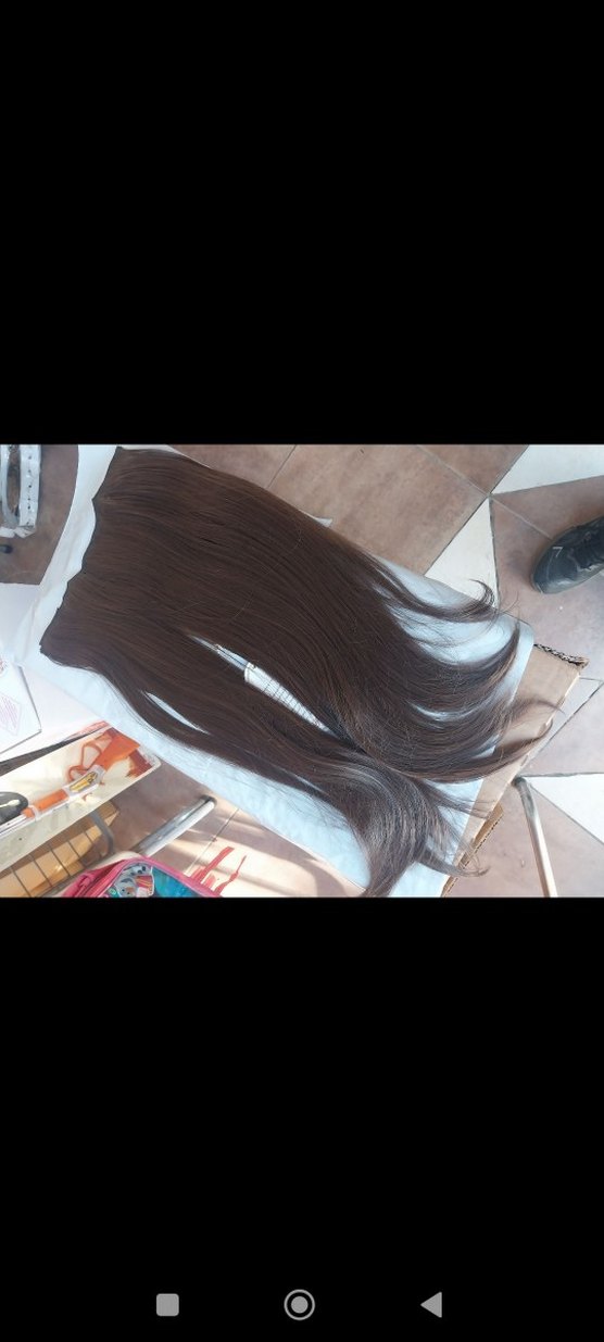 Tek parça yarım ay saç  A kalite - Görsel 2