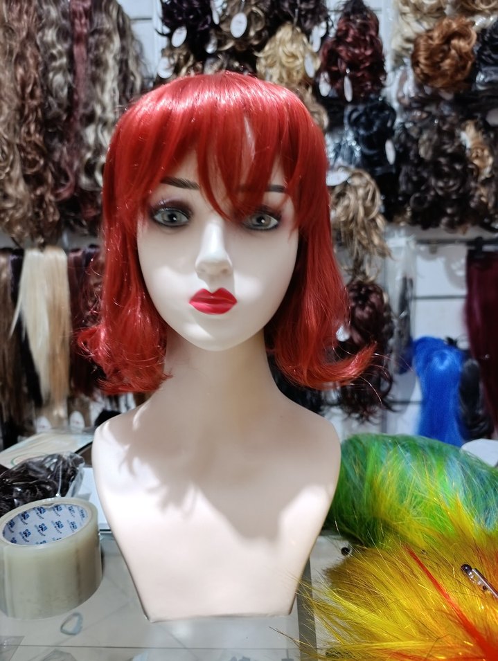 Isıya dayanıklı cosplay peruk - Görsel 2