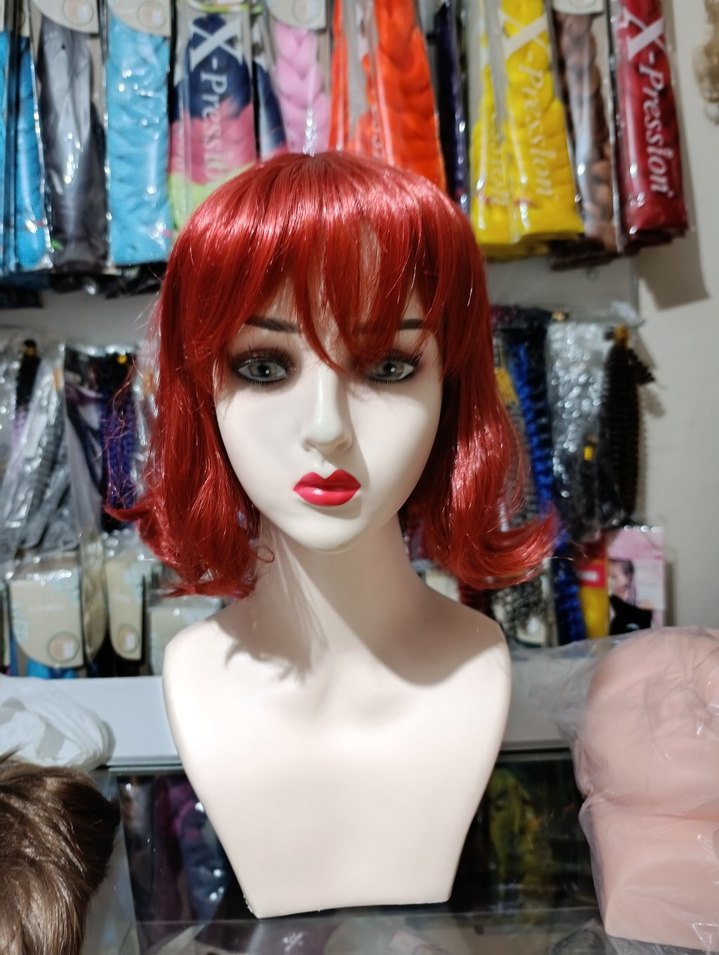 Isıya dayanıklı cosplay peruk - Görsel 4