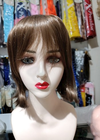 Kumral kahkül  doğal duruş, kolay şekillenir.  - Görsel 6