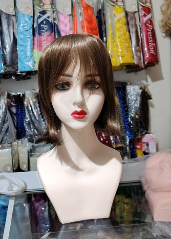 Kumral kahkül  doğal duruş, kolay şekillenir.  - Görsel 3