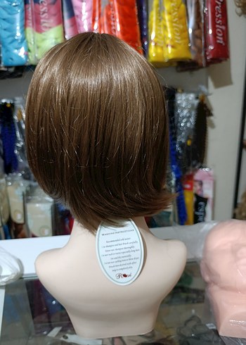 Kumral kahkül  doğal duruş, kolay şekillenir.  - Görsel 2