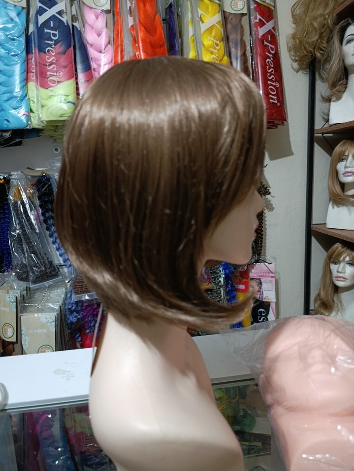 Kumral kahkül  doğal duruş, kolay şekillenir.  - Görsel 4