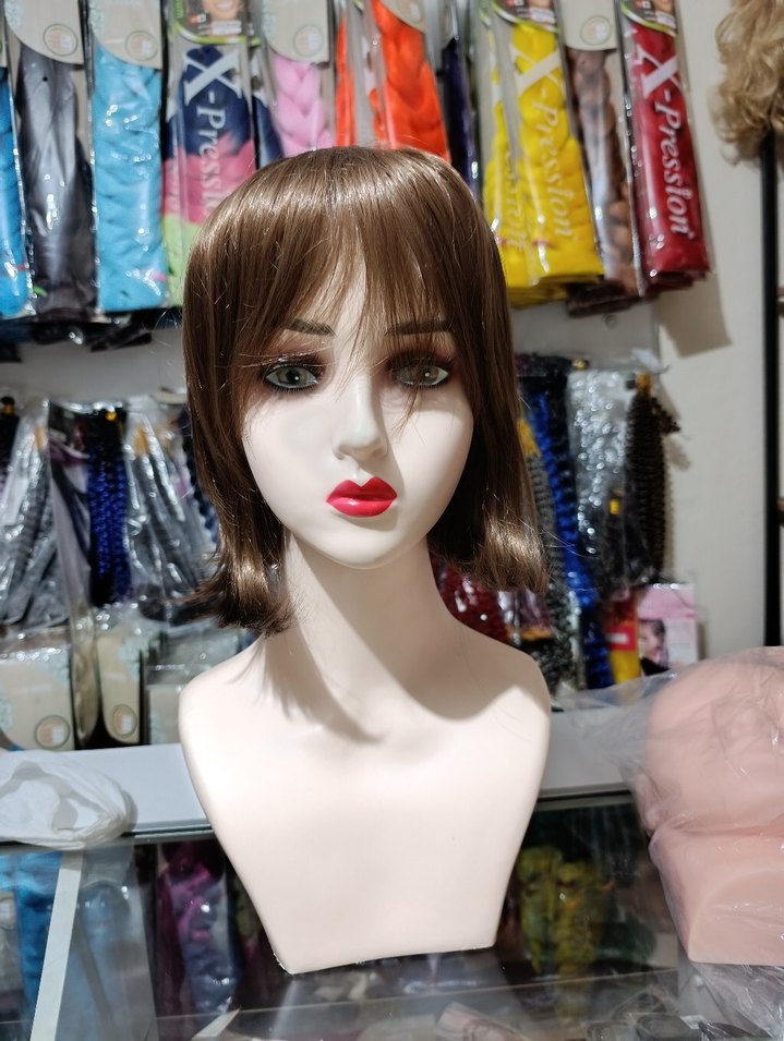 Kumral kahkül  doğal duruş, kolay şekillenir.  - Görsel 3