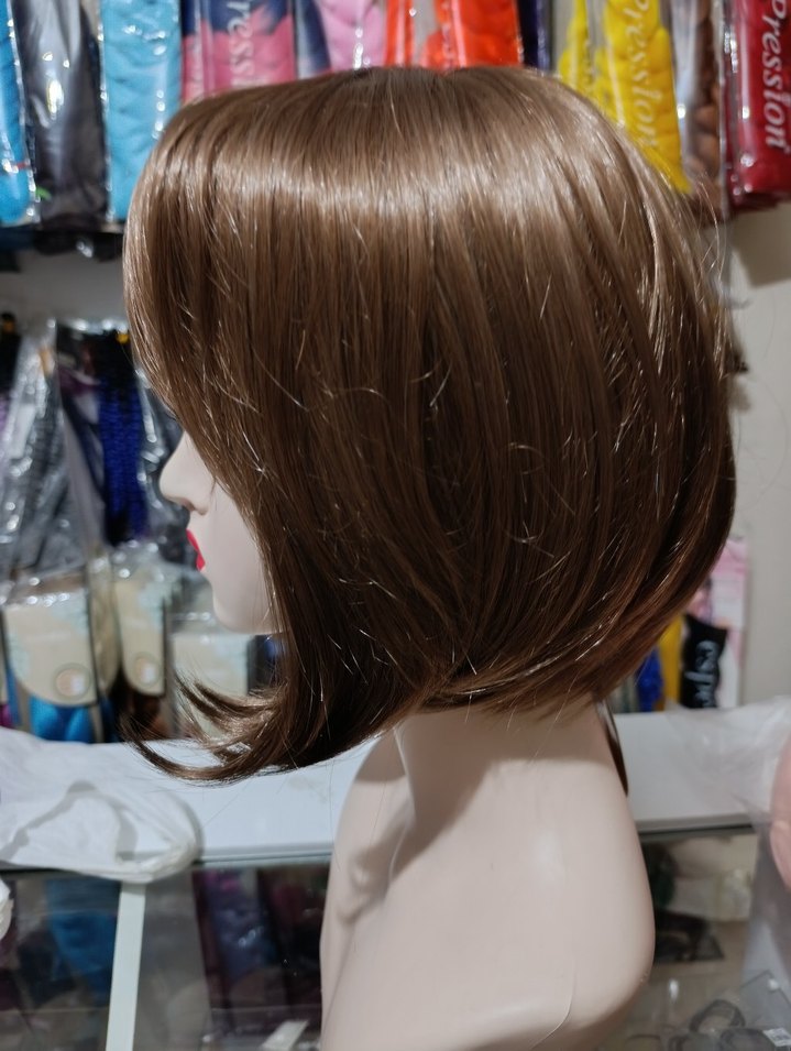 Kumral kahkül  doğal duruş, kolay şekillenir.  - Görsel 5