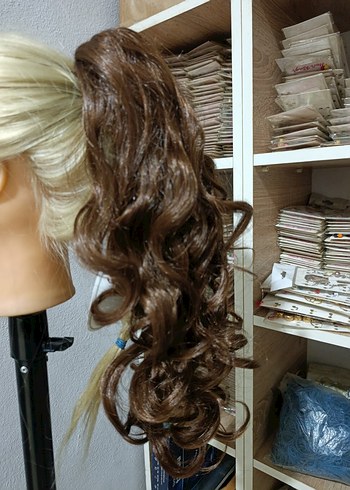 ULTRA A+ KALİTE 
Tokalı At Kuyruğu  Dalgalı - Görsel 2