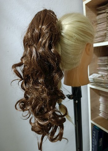 ULTRA A+ KALİTE 
Tokalı At Kuyruğu  Dalgalı - Görsel 4