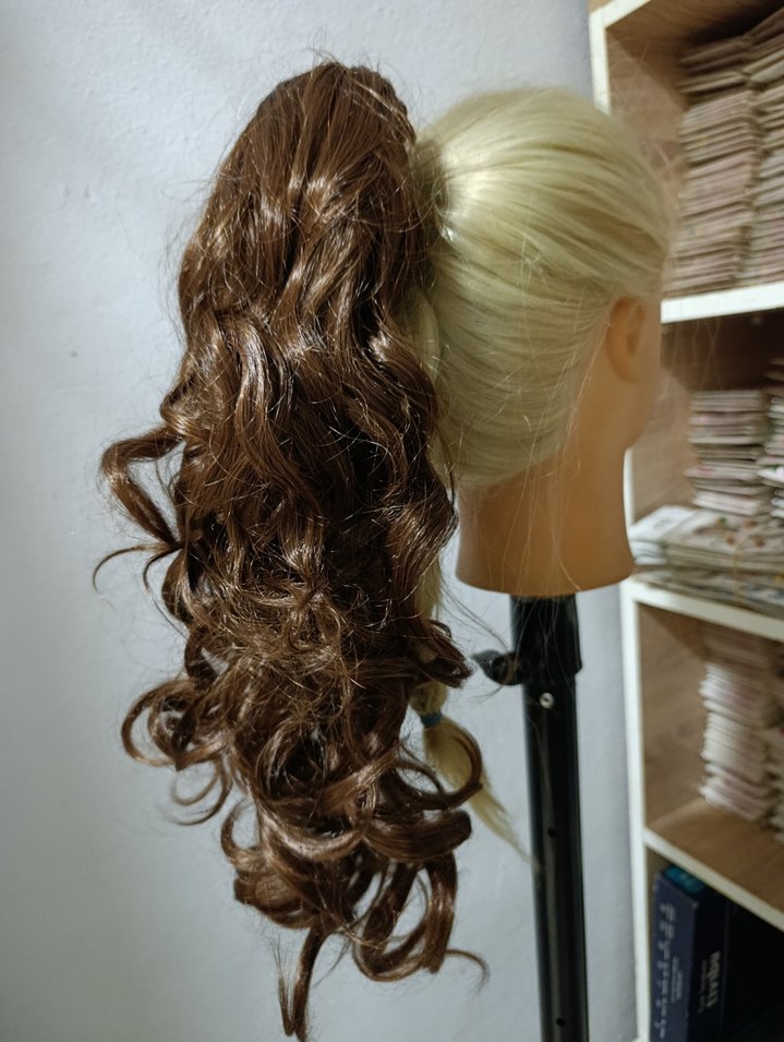 ULTRA A+ KALİTE 
Tokalı At Kuyruğu  Dalgalı - Görsel 4