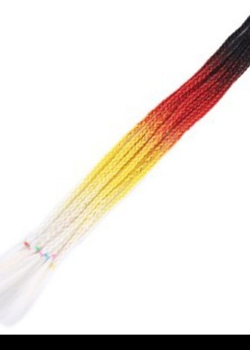 Lastikli | 12 Adet Örgü Takılı | 60 cm - Görsel 2