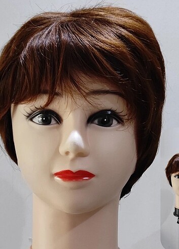 ERKEK Sentetik Kısa Boy Peruk  Ürün Boyu: 25 ? 30cm  Ürün Ağırlı - Görsel 3