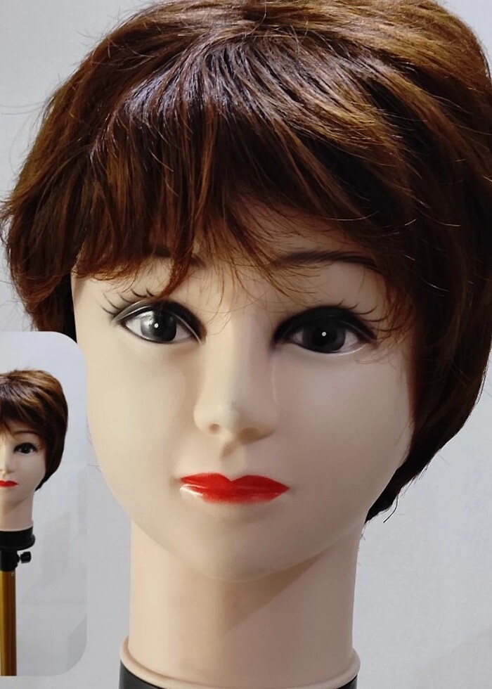 ERKEK Sentetik Kısa Boy Peruk  Ürün Boyu: 25 ? 30cm  Ürün Ağırlı - Görsel 2