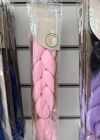 Xpression Seker Pembe 100 Gr 60 cm Afrika Örgüsü