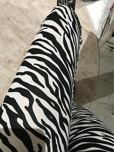 xs Beden İspanyol paça kumaş pant
