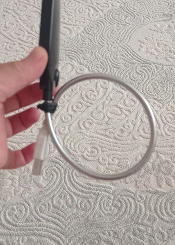 USB bağlantılı gri okuma ışığı - Görsel 2