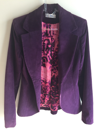 Diğer Mor kadife blazer 