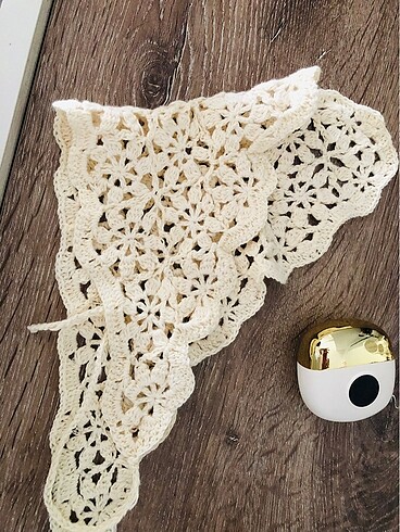 Beden Zara kroşe örgü bandana #zara