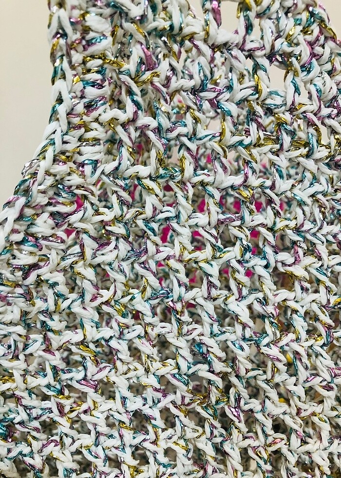 Prada model kağıt ip hasır çanta #prada #miumiu #celine - Görsel 5