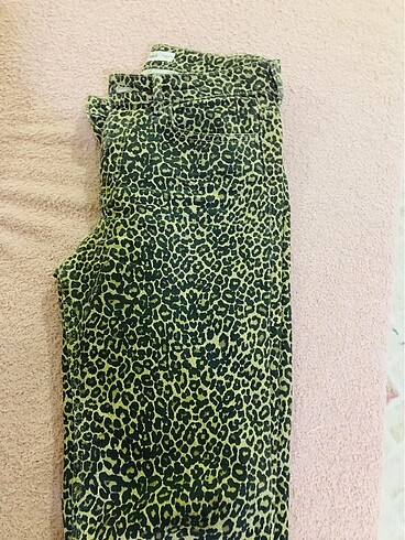Mango leopar düz kesim jean #leopar - Görsel 12