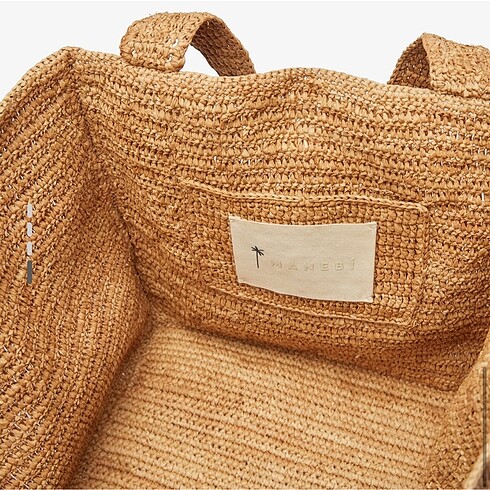 Manebi rafya hasır çanta #miumiu #coach #loewe - Görsel 5