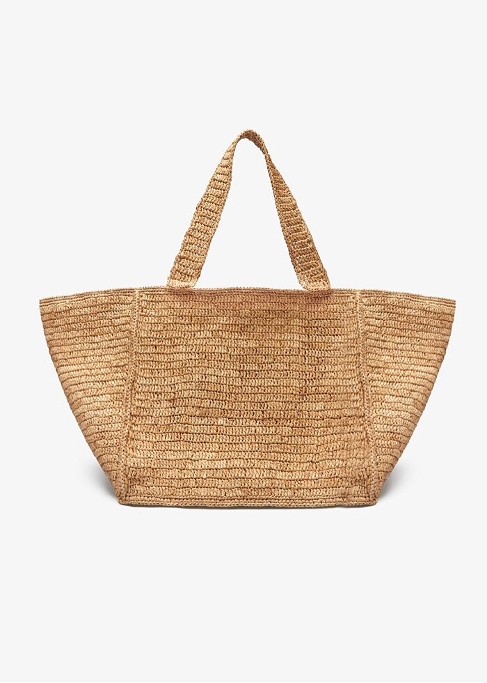 Manebi rafya hasır çanta #miumiu #coach #loewe - Görsel 4