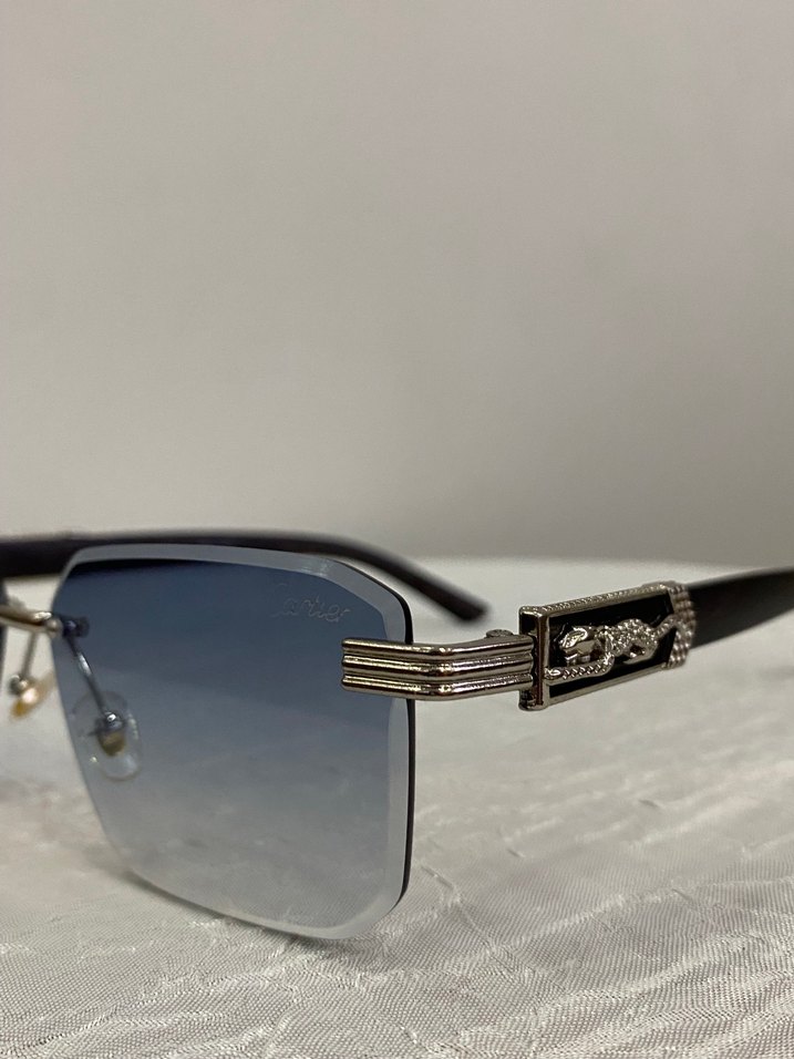 Cartier Unisex Güneş Gözlük - Görsel 4