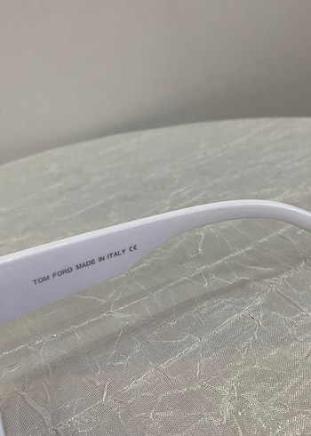 Tom Ford Beyaz Modern Klasik Kadın Güneş Gözlüğü - Görsel 5