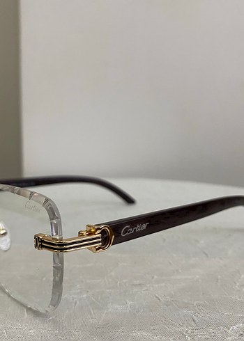 Cartier Şeffaf Mavi Işık Koruyucu Gözlük - Görsel 3