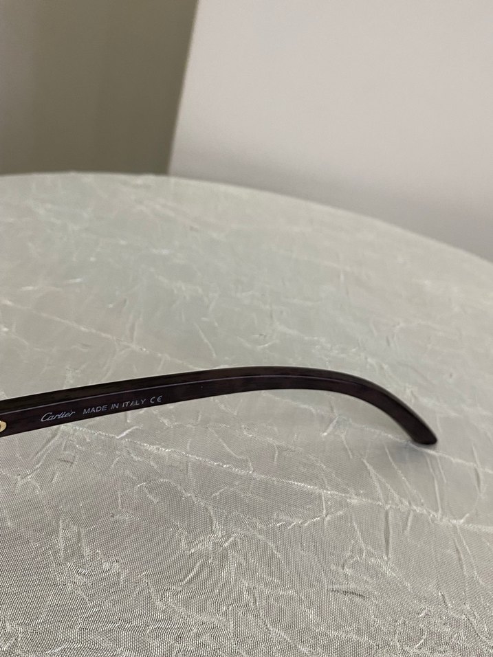 Cartier Şeffaf Mavi Işık Koruyucu Gözlük - Görsel 5