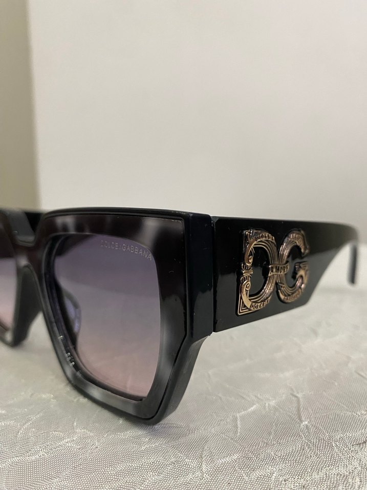 Dolce & Gabbana Siyah Transparan Kadın Gözlük - Görsel 4