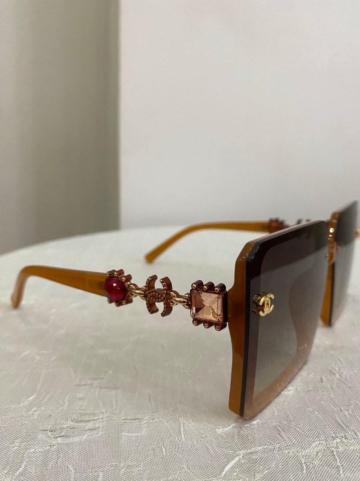 Chanel Taşlı Model Gözlük - Görsel 3