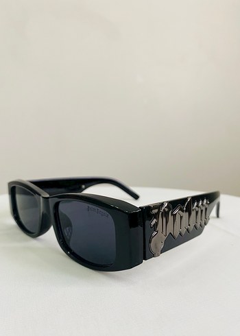 Palm Angels Siyah Zincir Detaylı Gözlük - Görsel 2