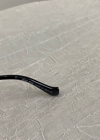 Parlak Altın Kadın Gözlüğü - Miu Miu - Görsel 6