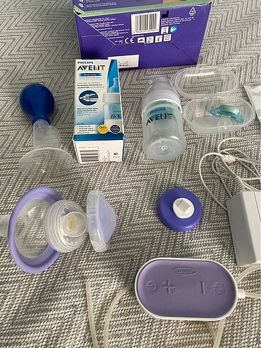  Lansinoh elektrikli göğüs pompası,el pompası,avent emzik, avent 