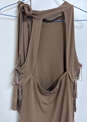 Püsküllü Abiye Elbise - Görsel 4