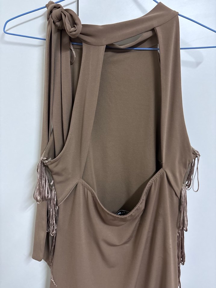 Püsküllü Abiye Elbise - Görsel 4