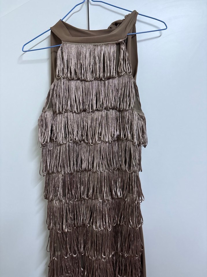 Püsküllü Abiye Elbise - Görsel 2