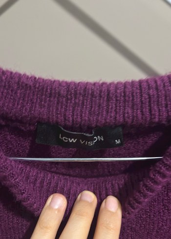 Kadın Mor Kazak - Görsel 2