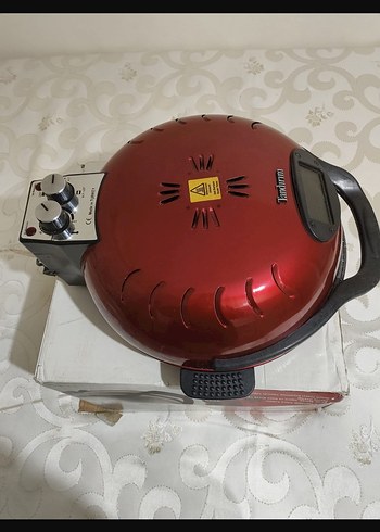 Kırmızı Tandırım Pizaa ve Lahmacun Makinası - Görsel 3