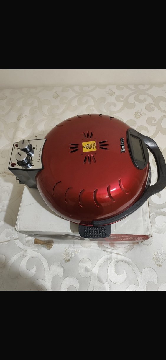 Kırmızı Tandırım Pizaa ve Lahmacun Makinası - Görsel 3